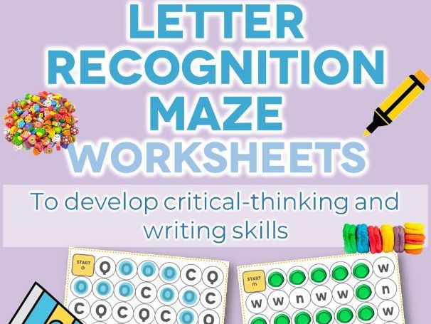 KG Activity - LETTER RECOGNITION MAZE