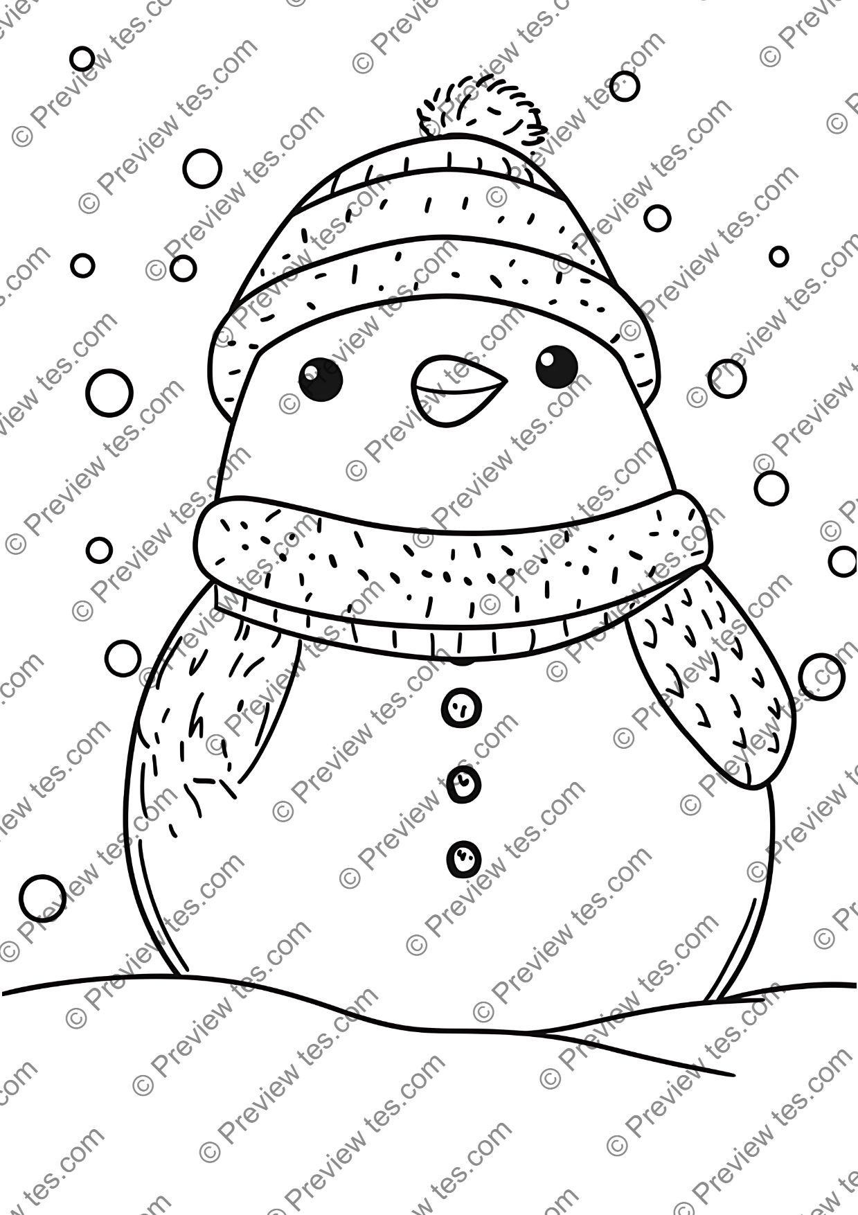 53 January Colouring Pages - Polar Animals Activities | Arctic Wildlife ...