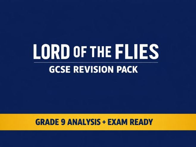 Lord of the Flies Complete GCSE Revision Pack