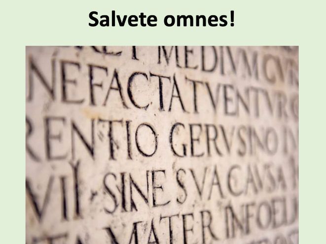 Beginners' and Improvers' Latin Powerpoint and Worksheet Pack