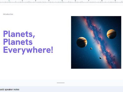Planets, Planets Everywhere! - Assembly/Lesson - Informative Powerpoint