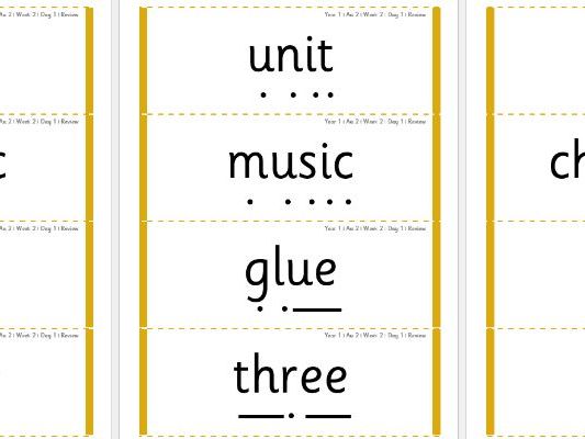 Year 1 Autumn 2 Week 2 (Supports Little Wandle)