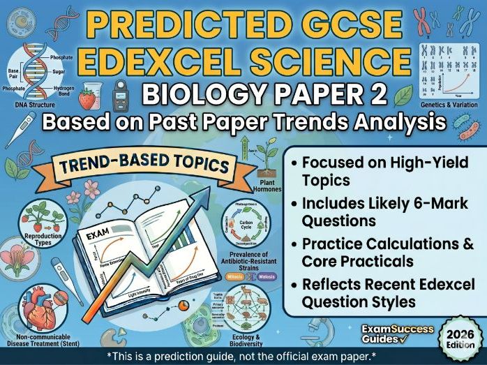 GCSE Edexcel Combined Science Biology Paper 2 (Foundation)(Paper 4)