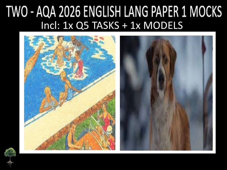 TWO - AQA PAPER 1 | 2026 FULL MOCKS | Q5 TASKS | MODELS