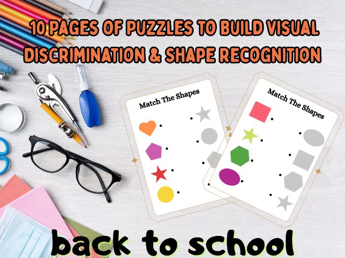 Shape Detectives : A Fun Matching Game for Little Learners