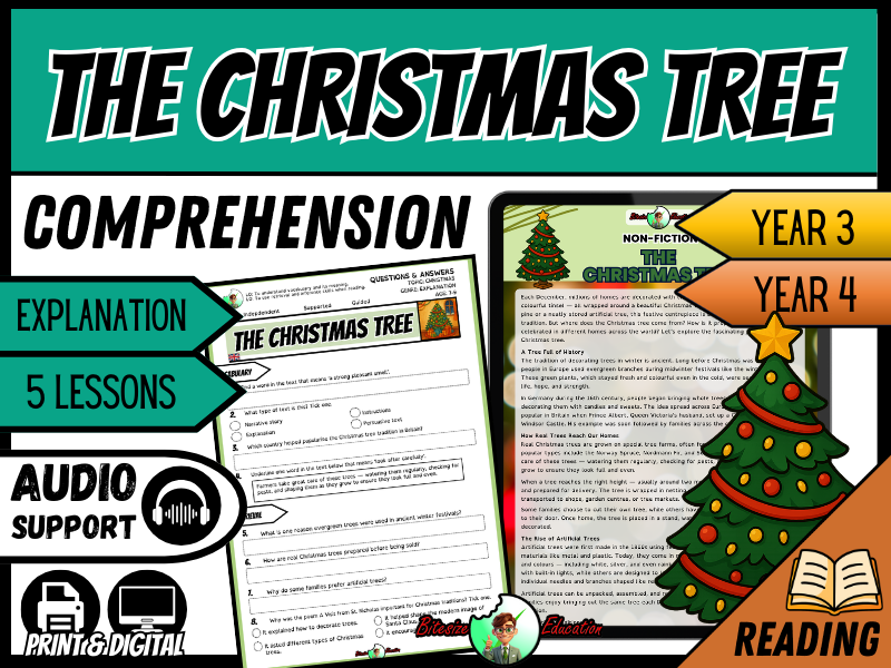 The Christmas Tree | Reading Comprehension | Year 3/4