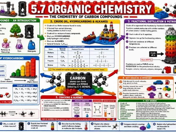AQA Trilogy Chemistry Paper 2 Knowledge Organisers (lego themed)