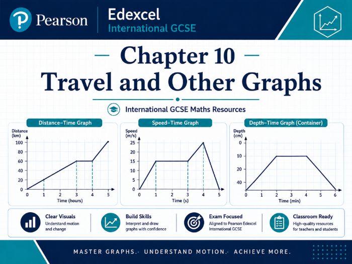 10 - Travel and Other GraphsTeacher Pack - Pearson Edexcel iGCSE Maths