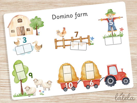 Domino Matching Farm