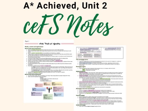 LiBF CeFS Unit 2 Notes