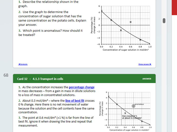 AQA FT Combined Biology Revision Cards