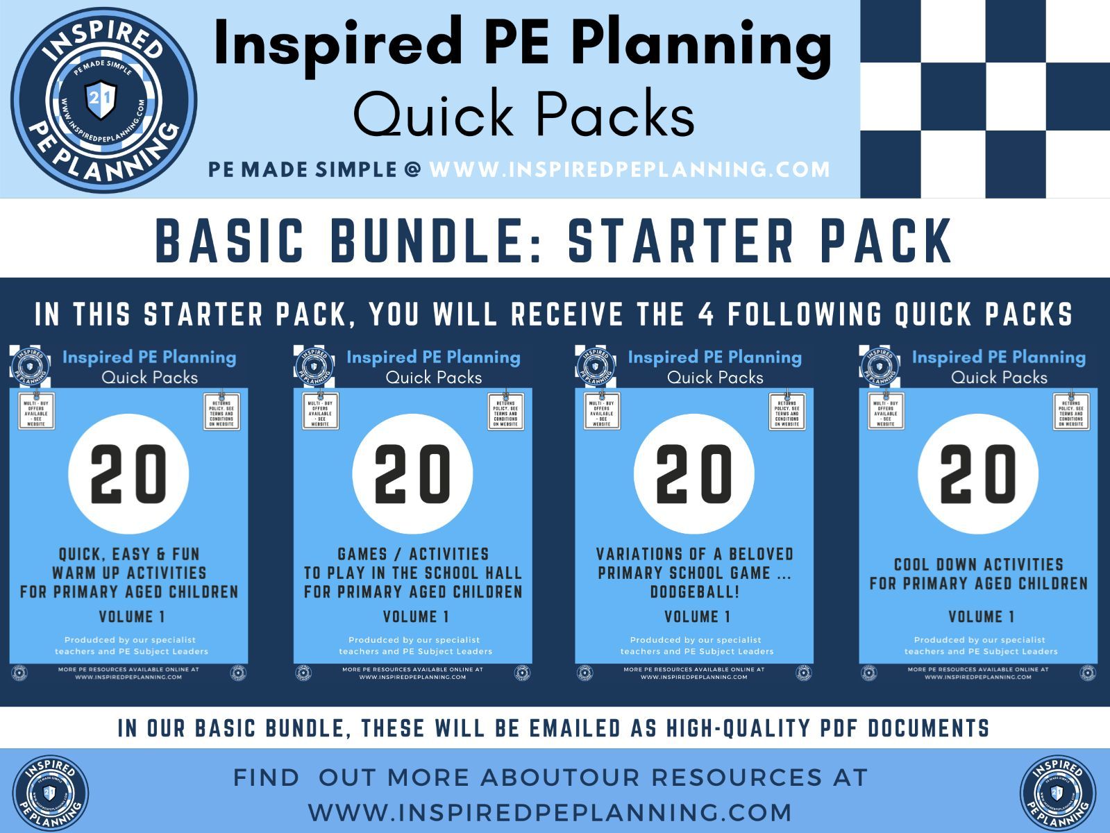 Quick Packs Basic Bundle: Starter Pack