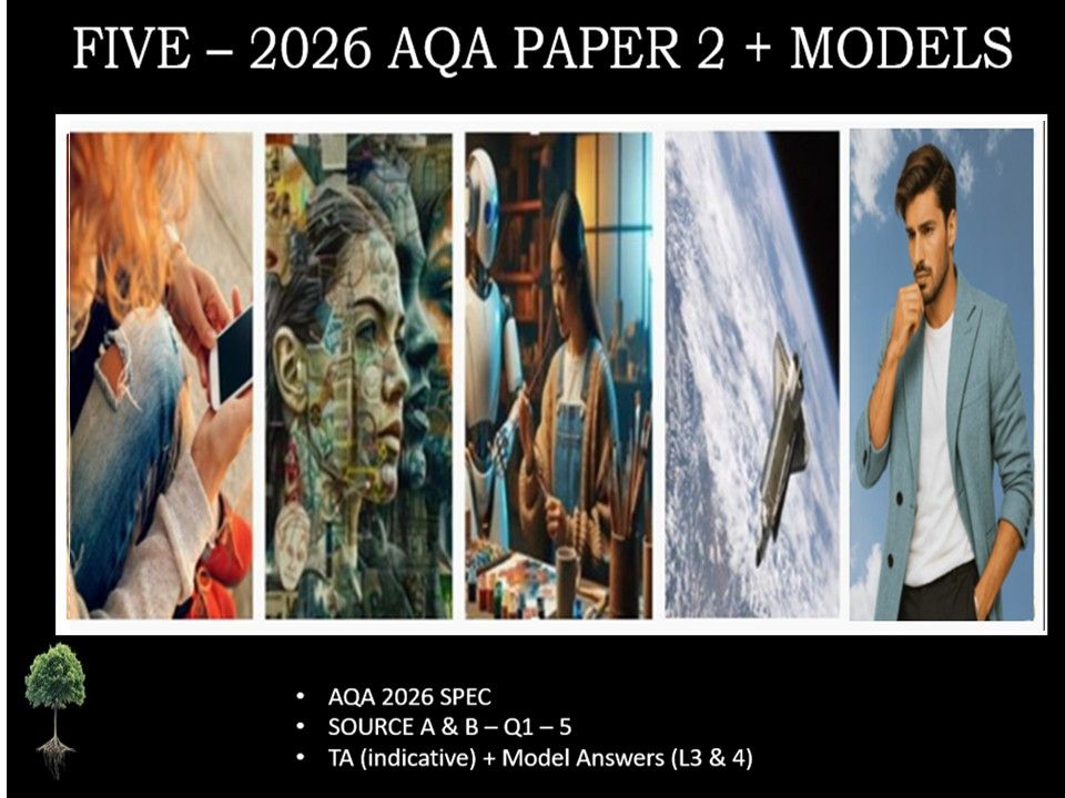 FIVE - AQA PAPER 2 | 2026 FULL MOCKS | MODELS