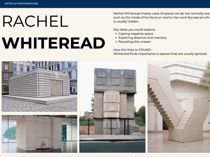 Edexcel GCSE Art ESA 2026: FOUND Artists Exam