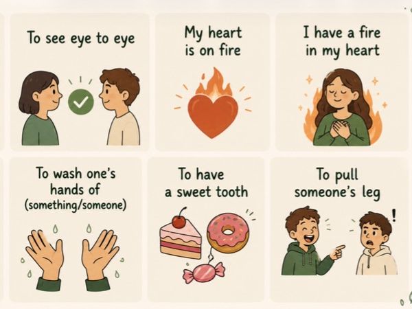 Body Idioms Speaking Lesson | A2–B1 | Adult ESL