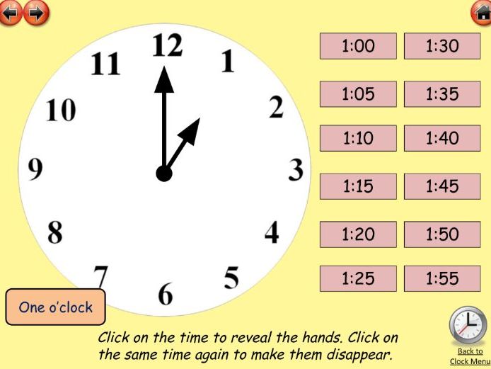 Teling the Time (PowerPoint)