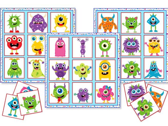 Monster Match:  A Fun and Educational Matching Game