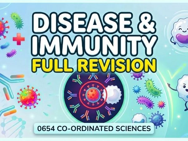 Disease and Immunity resources for co-ordinated sciences