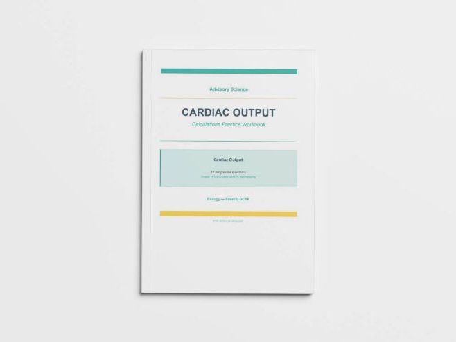 Cardiac Output - Edexcel GCSE Biology Calculation Practice Book