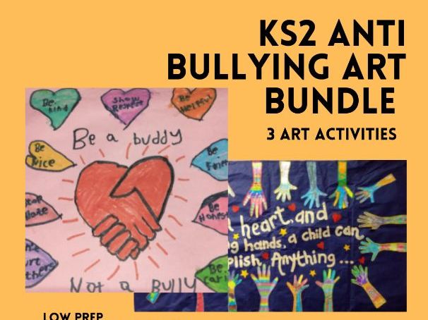 Anti-Bullying KS2 Art Lesson Pack | 3 Art Activities