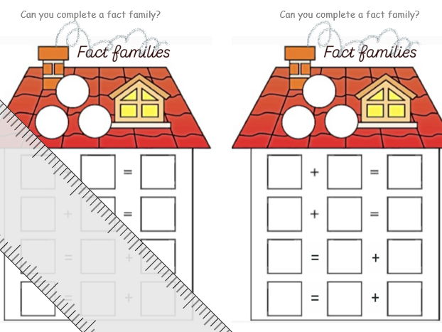 Fact Family worksheet