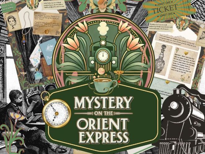 Agatha Christie's Mystery on the Orient Express Escape Room KS2-KS3