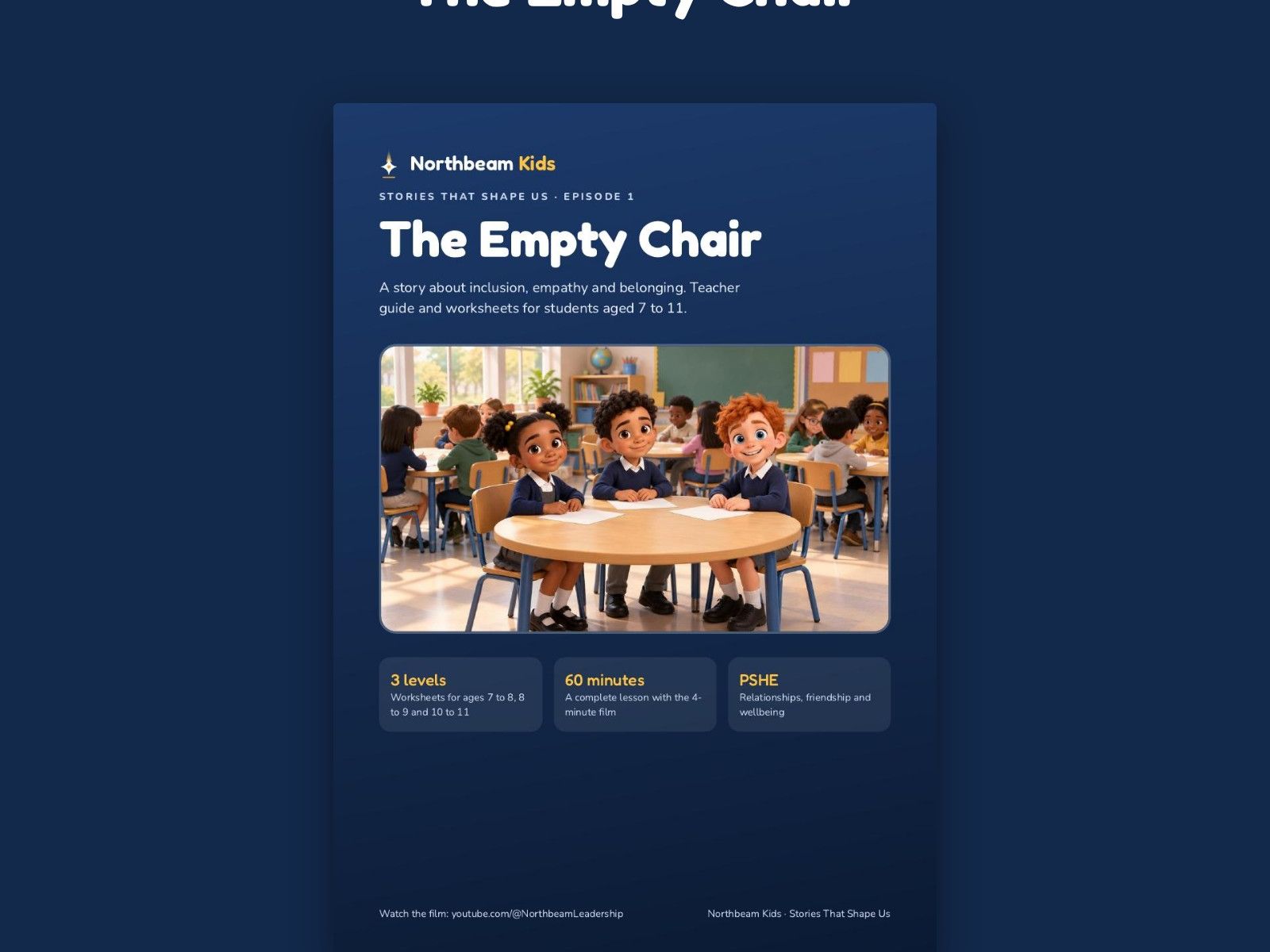 The Empty Chair: KS2 PSHE Inclusion Lesson