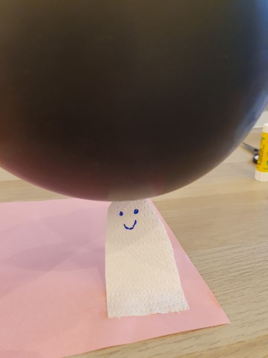 Static Electricity Experiment with a Halloween Twist