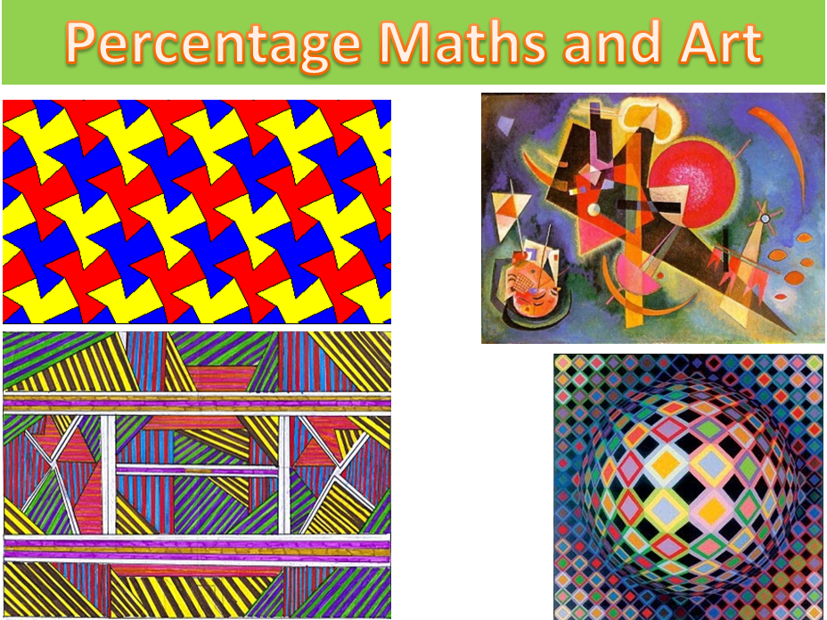 Fractions Decimals and Percentage maths and Art