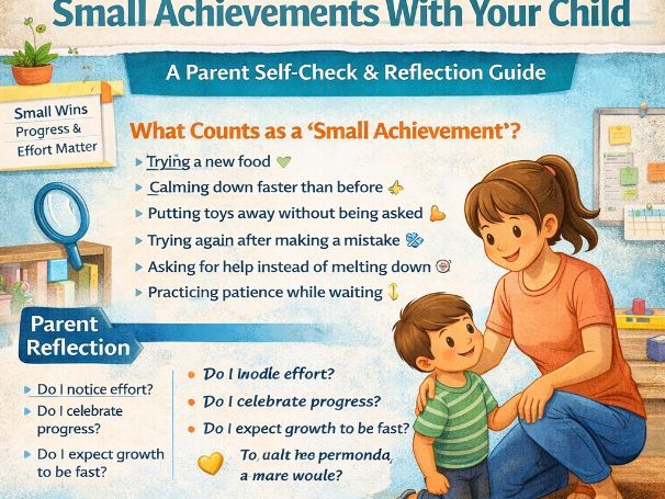 Celebrating Small Achievements With Your Child