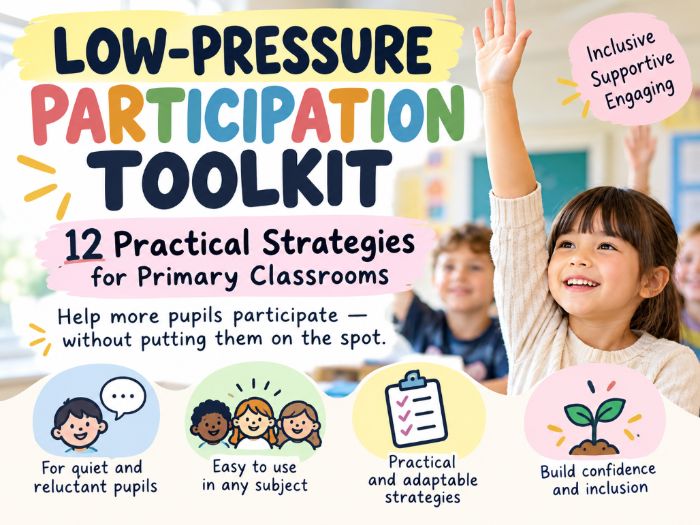 Low-Pressure Participation Strategies for Primary Students