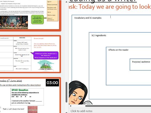 Talk for Writing- Meeting Tale- A curious encounter- Two unlikely characters meet