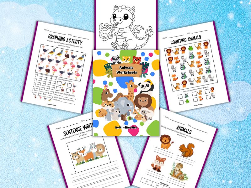 Funny & Cute Animal Activities for Kids