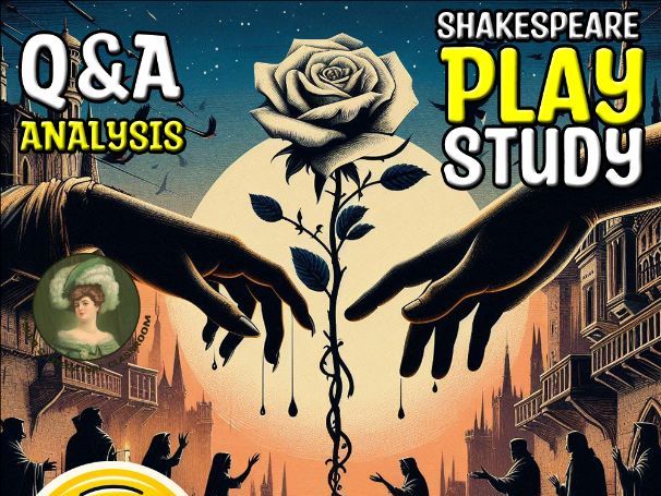 Romeo and Juliet Q&A Play Analysis of Shakespeare Sub Plan