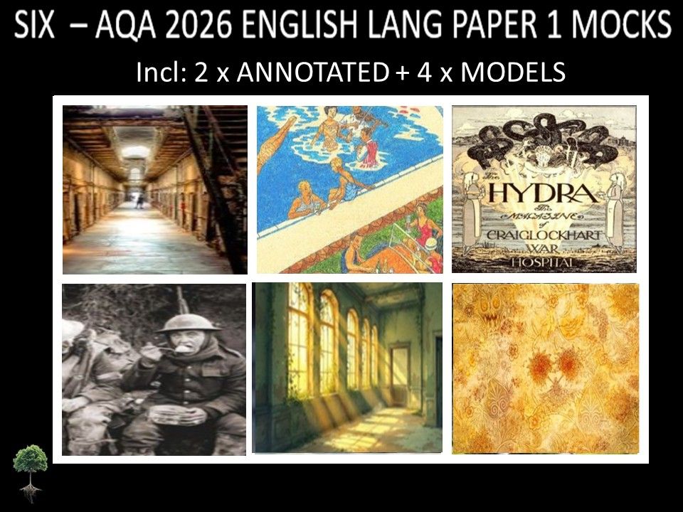 SIX - AQA PAPER 1 | 2026 FULL MOCKS | ANNOTATED | MODELS