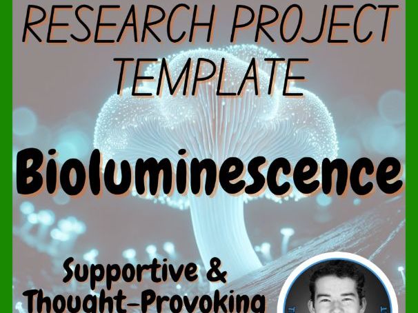 Bioluminescence | Science Research Project Template #81 | Biology | Life Science