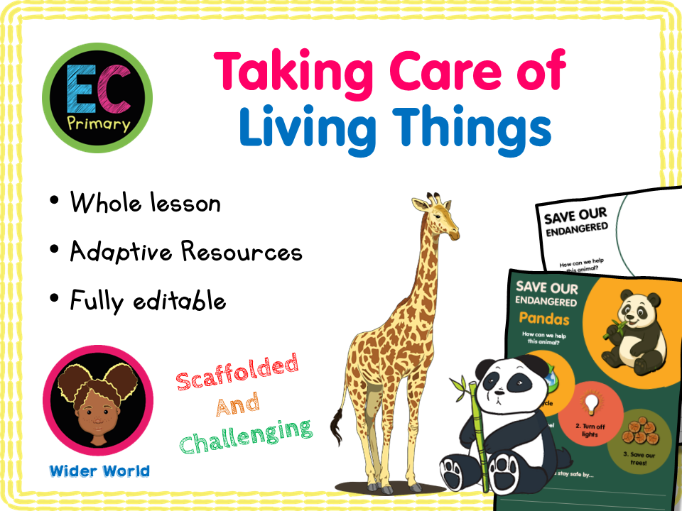 Caring for living things - KS1