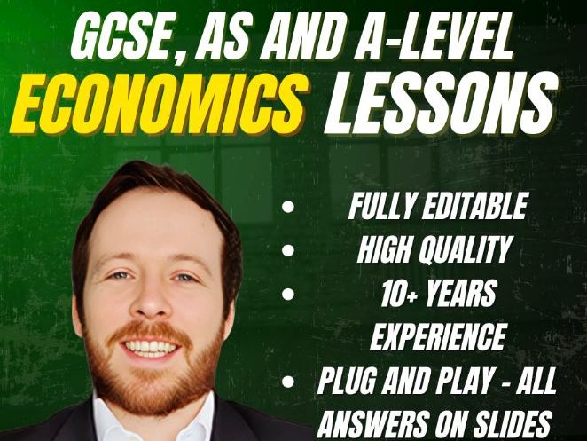 GCSE Economics - Taxation and the government budget (3-4 lessons)