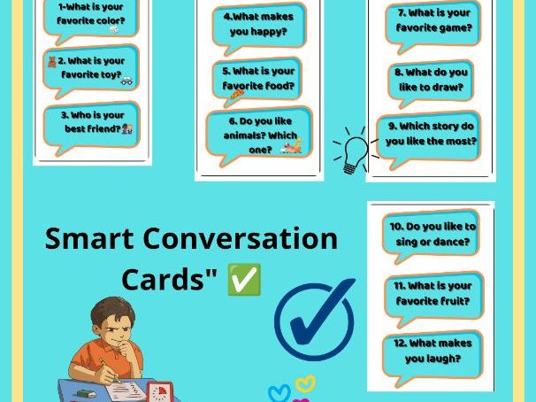 Smart Dialogue Cards: Engaging Student Questions