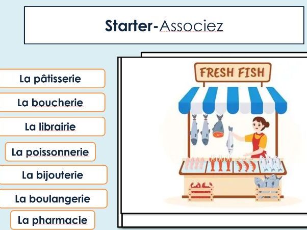 GCSE / IGCSE French - le shopping / les achats - Mon argent de poche - Edexcel - Y10 PPT