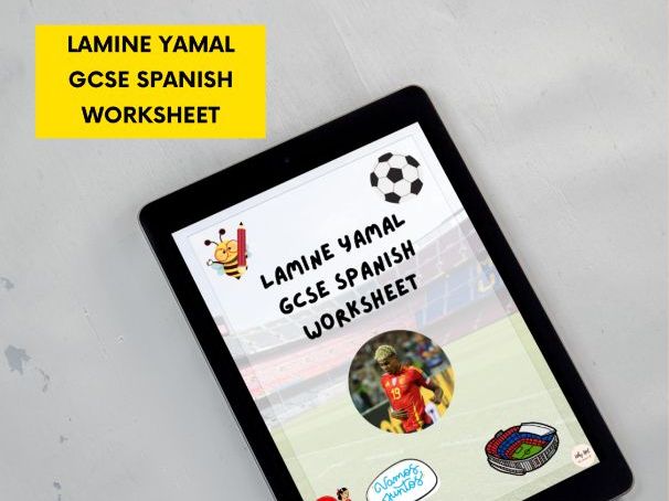 Lamine Yamal GCSE Spanish Worksheet