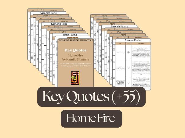 Home Fire: The Ultimate Character Quote Bank