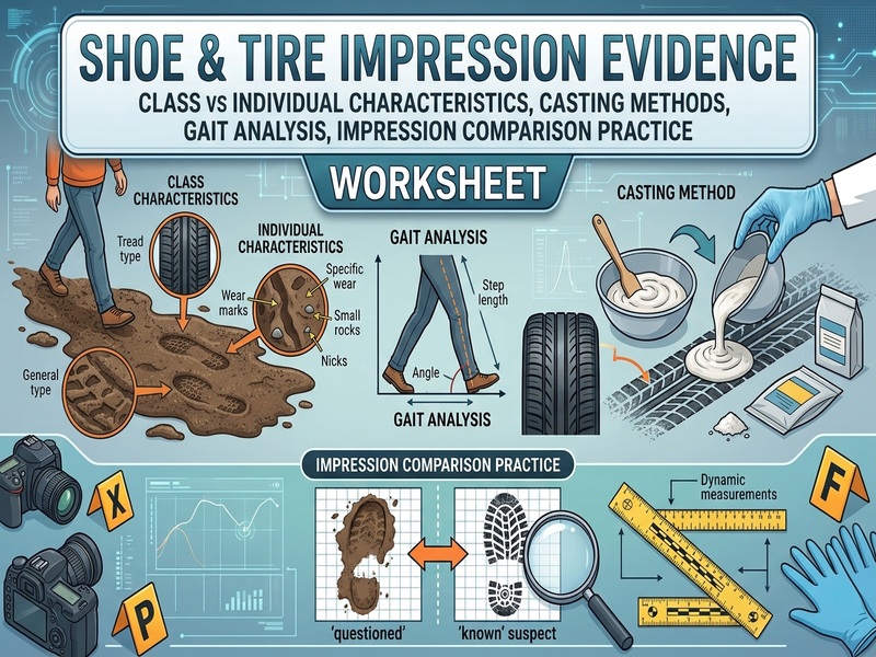 Shoe & Tire Impression Evidence
