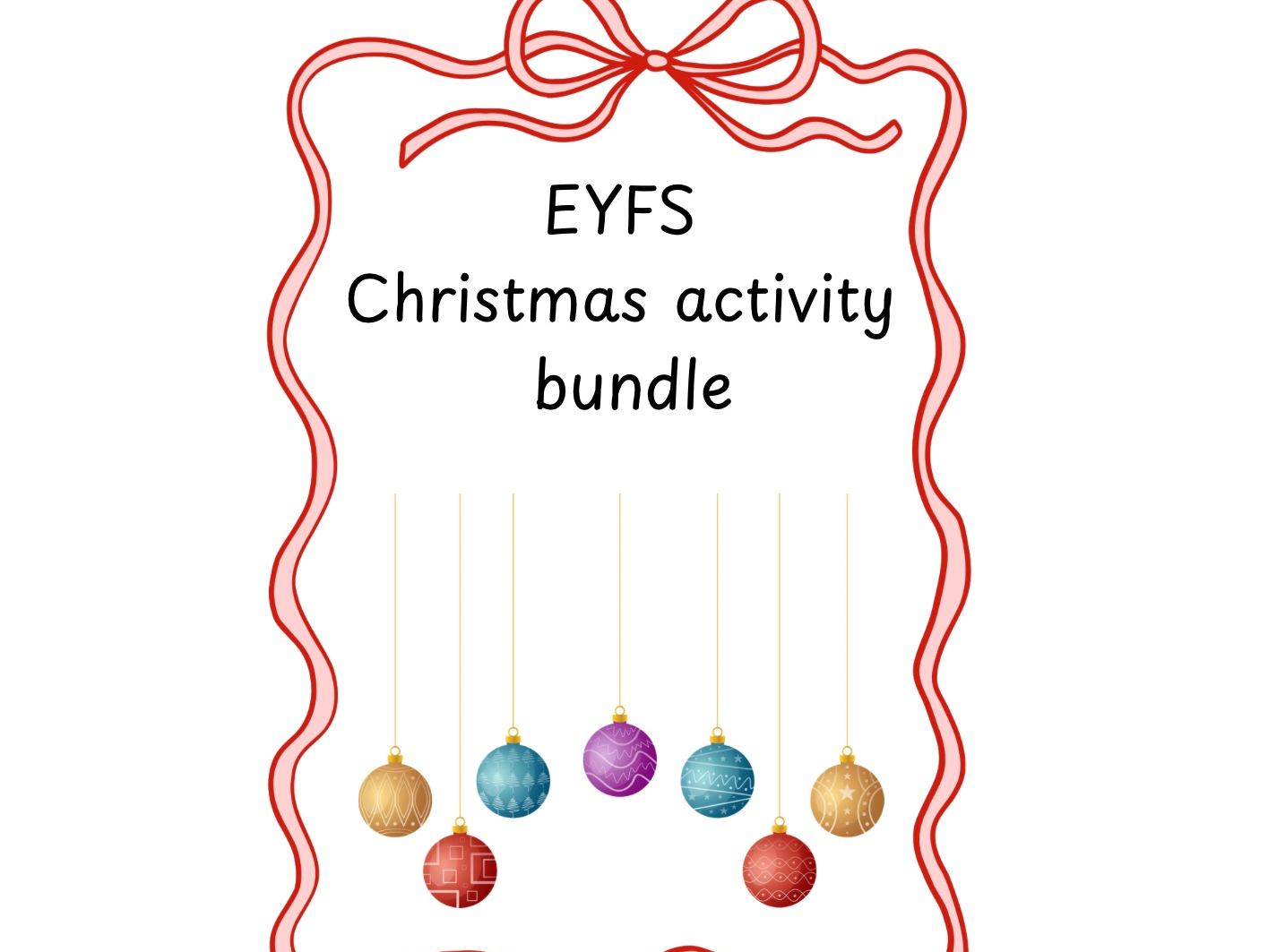 Christmas fine motor skills bundle