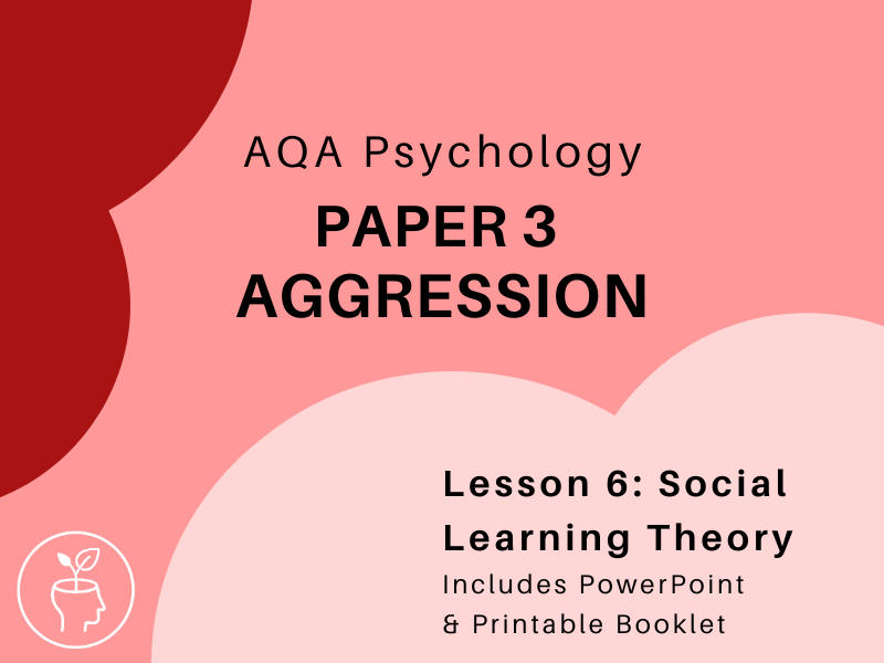 AQA Psychology - Aggression - Social Learning Theory