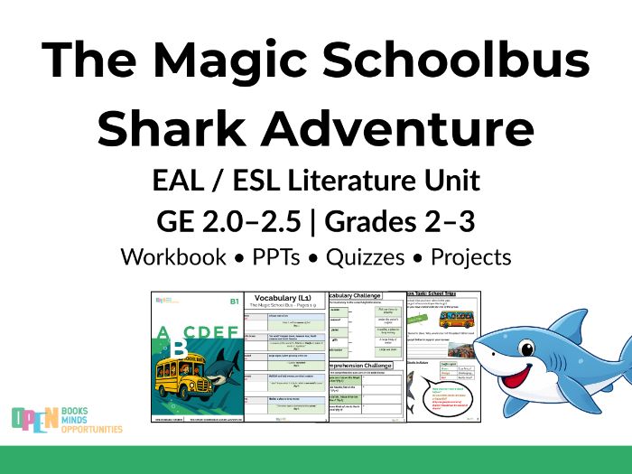 The Magic School Bus: Shark Adventure – EAL Unit