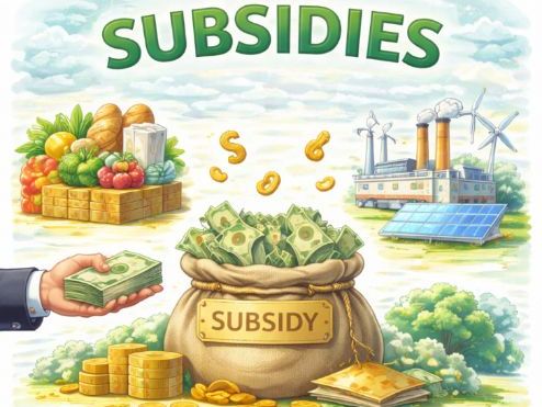 IBDP Economics - Subsidies & Reasons for the use of subsidies Poster