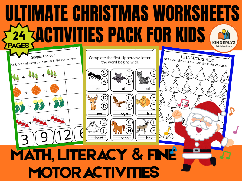 24 Ultimate Christmas  Worksheets for Kids