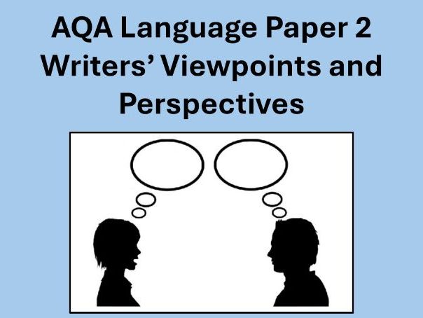 AQA Language Paper 2:  Question 1