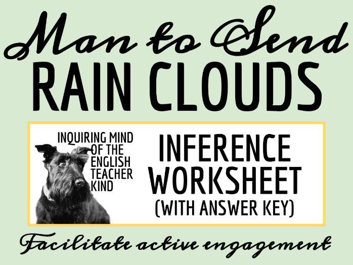 "The Man to Send Rain Clouds" by Leslie Marmon Silko Close Reading Worksheet